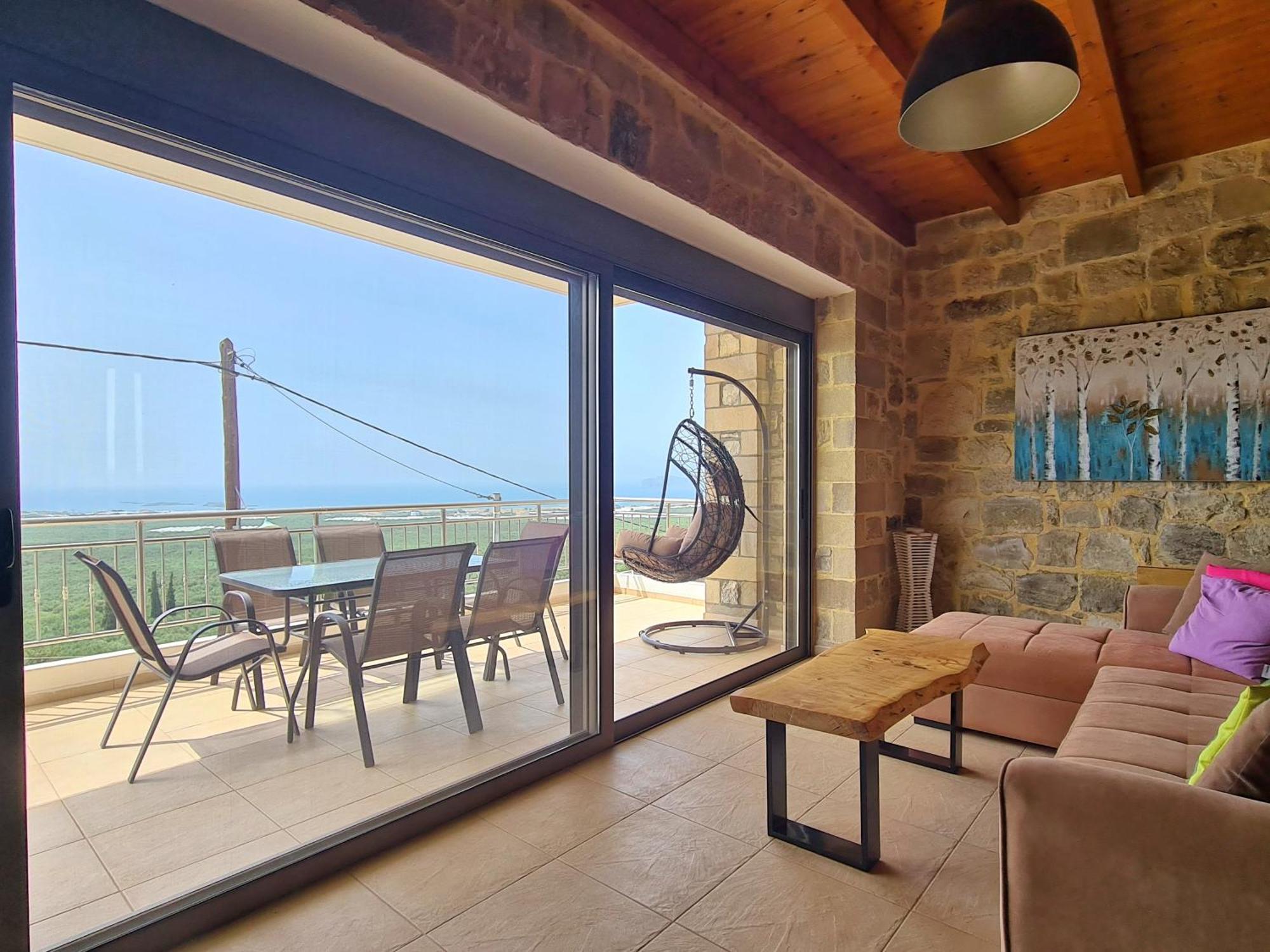 New Villa Kalimera, View To Falasarna Beach Platanos  Exterior photo